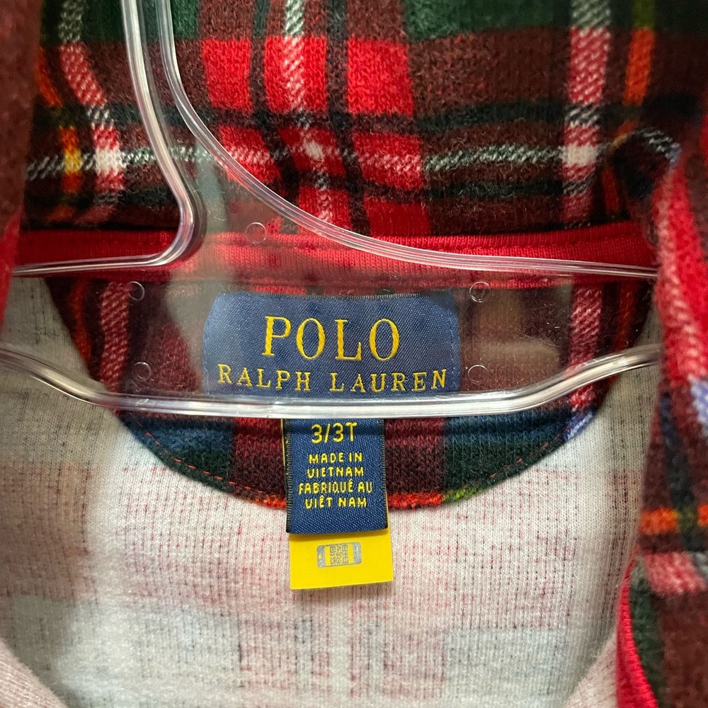 Ralph Lauren Red Plaid Pullover - Picture 3 of 5